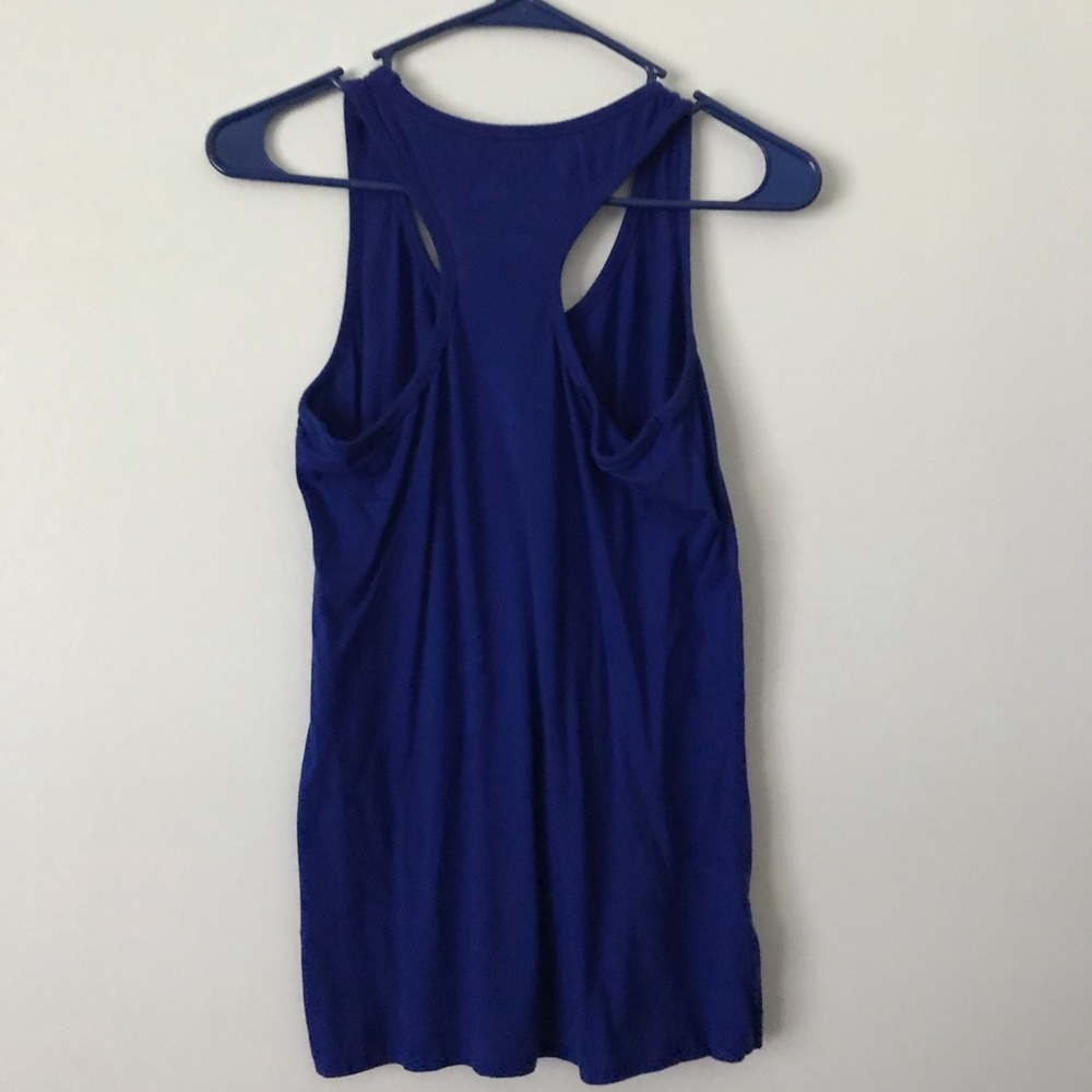 Nikethe Athletic Dept Blue Razorback Tank - image 2